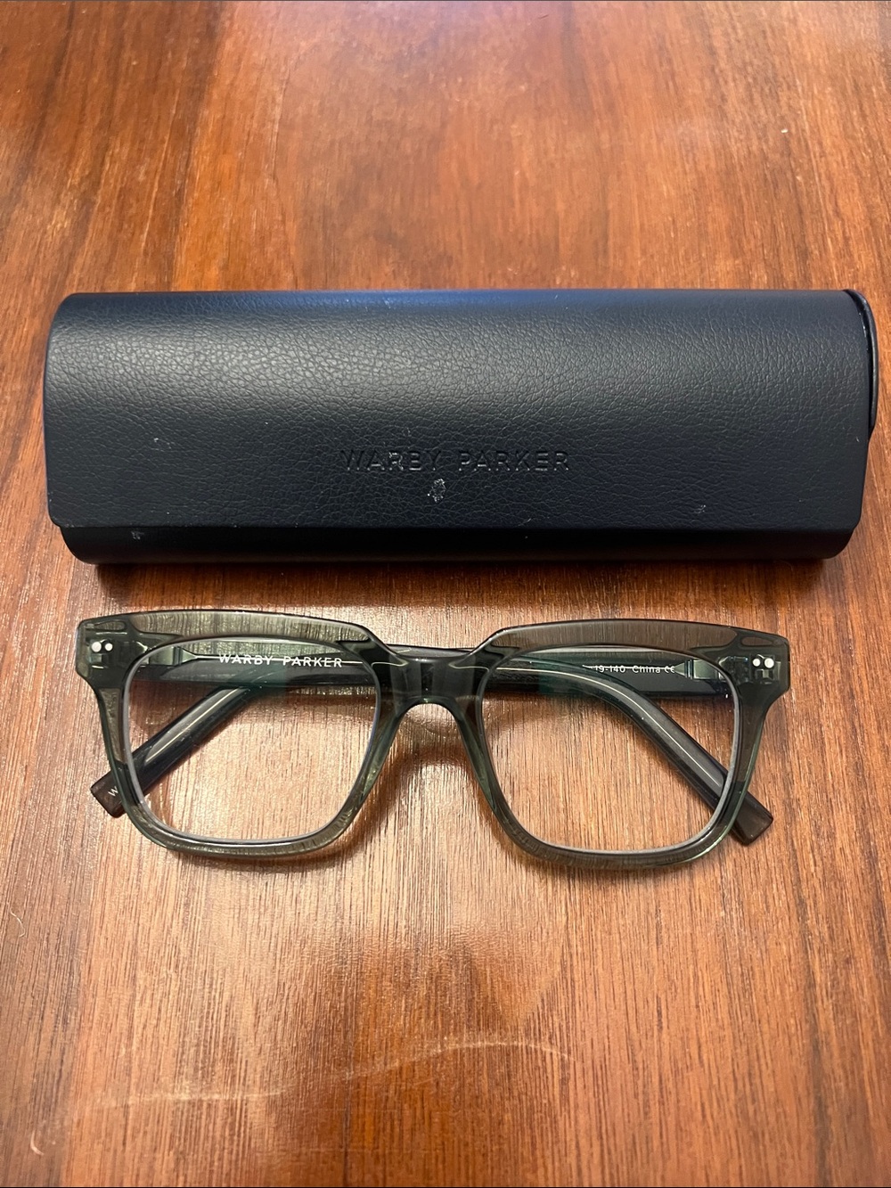 Warby parker Olive Green Winston frames
